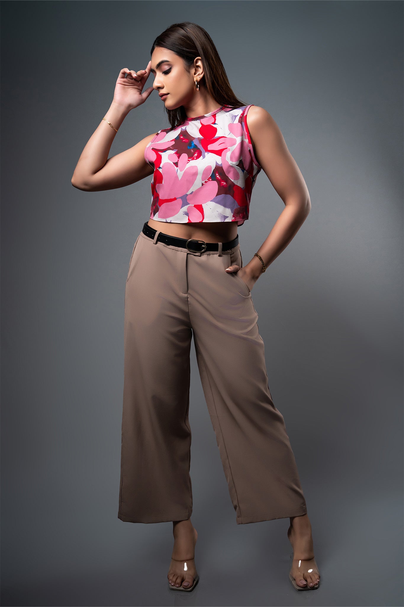 T130 | Shift Printed Top