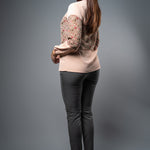 T096 | Floral Fusion Top - Image 3