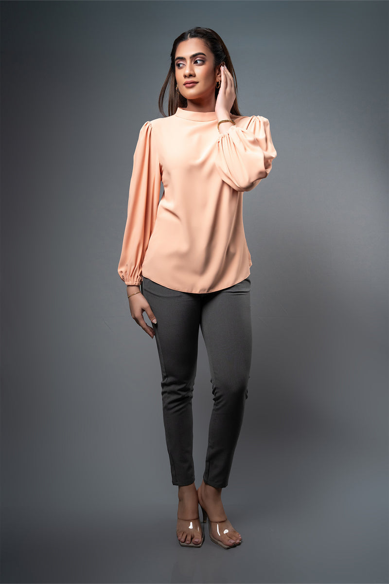 T104 l Trinity Pleat Top