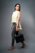 T103 | High Neck Pleated Top