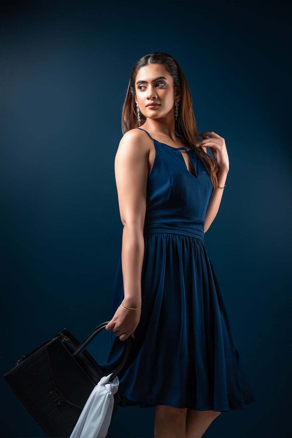 D079 | Serene Pleats Dress