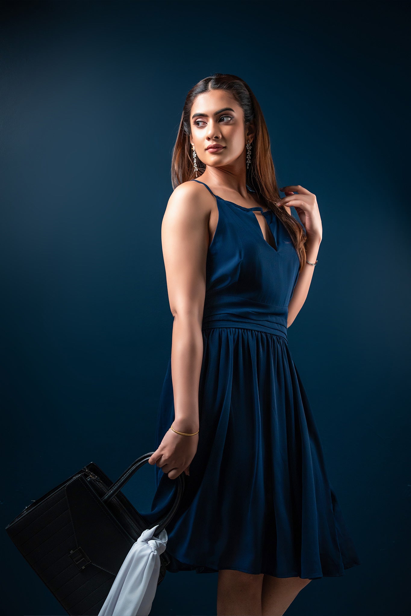 D079 | Serene Pleats Dress