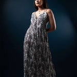 D137 l Pleated Maxi Dress - Image 4