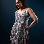 D137 l Pleated Maxi Dress - Image 6