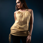 T094 l String Pull Up Tie Top - Image 7