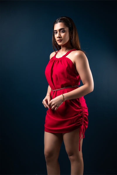 T094 l String Pull Up Tie Top