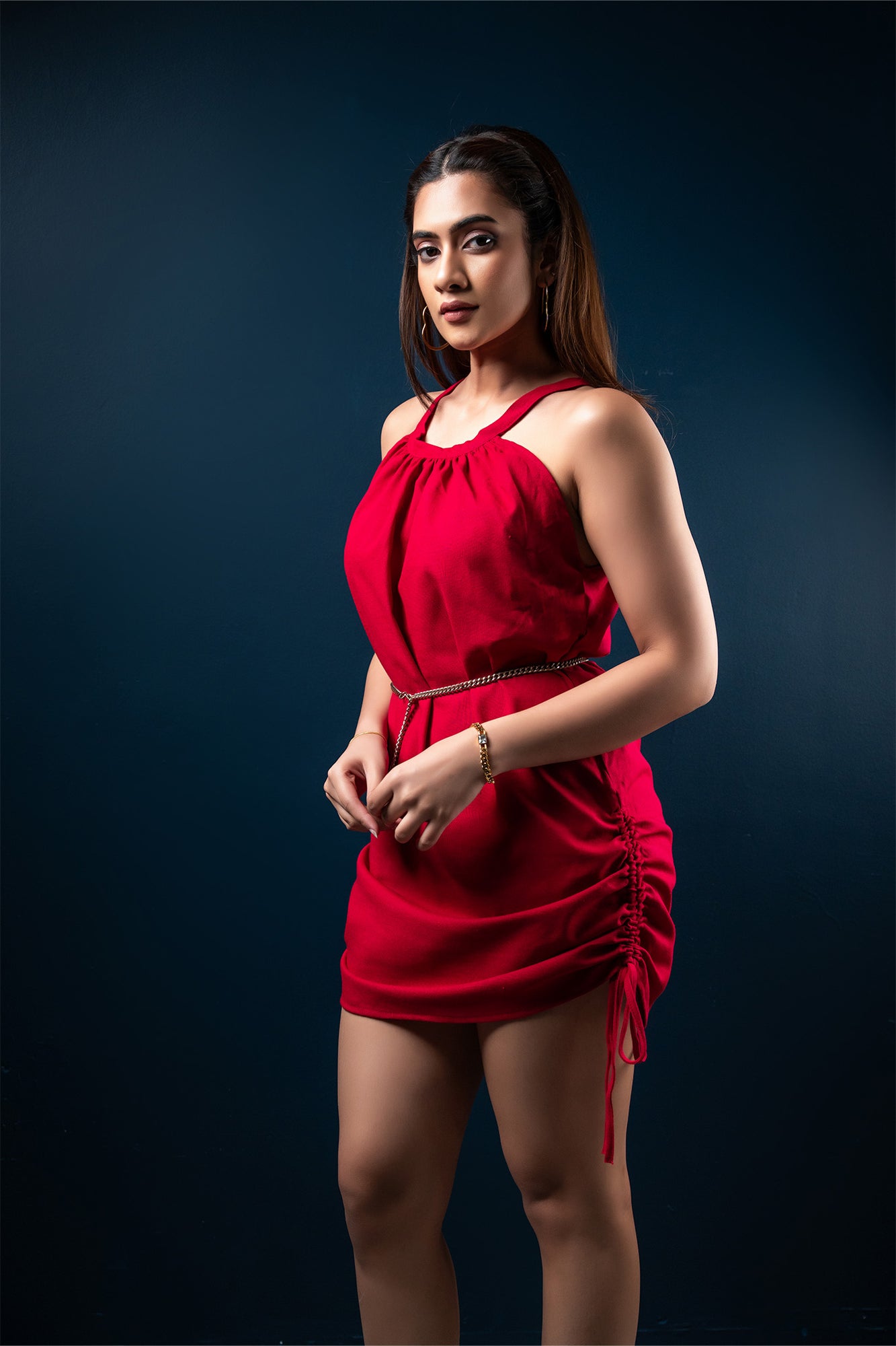 T094 l String Pull Up Tie Top