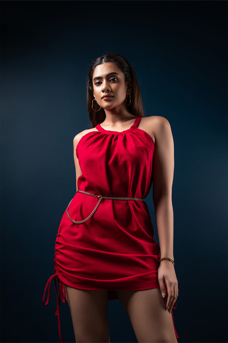 T094 l String Pull Up Tie Top