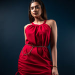 T094 l String Pull Up Tie Top - Image 2