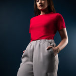 T108 l Crew Neck Crop T-Shirt - Image 4