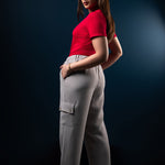 T108 l Crew Neck Crop T-Shirt - Image 5