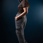 T108 l Crew Neck Crop T-Shirt - Image 3