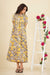 PRINTED LOOSE FITED MAXI DRESS