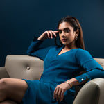 D107 | LS Belt Midi Dress - Image 7