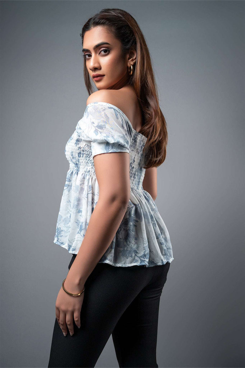 T145 l Selena Smock Top