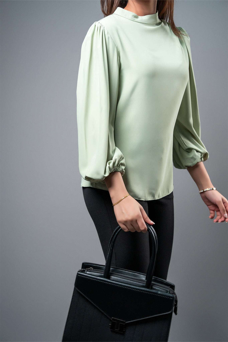 T104 l Trinity Pleat Top