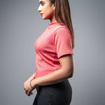 T121 | High Neck Crop T-Shirt - Image 8