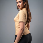 T121 l High Neck Crop T-Shirt - Image 7