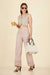BOTTOM LACE DETAILED PANT SAND