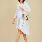 Back Tail Tierred Midi Dress - Image 5