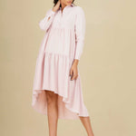 Back Tail Tierred Midi Dress - Image 3