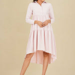 Back Tail Tierred Midi Dress - Image 7