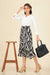 PRINTED SKIRT