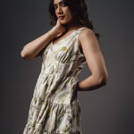 D228 l Meadow Mist Mini Dress - Image 5