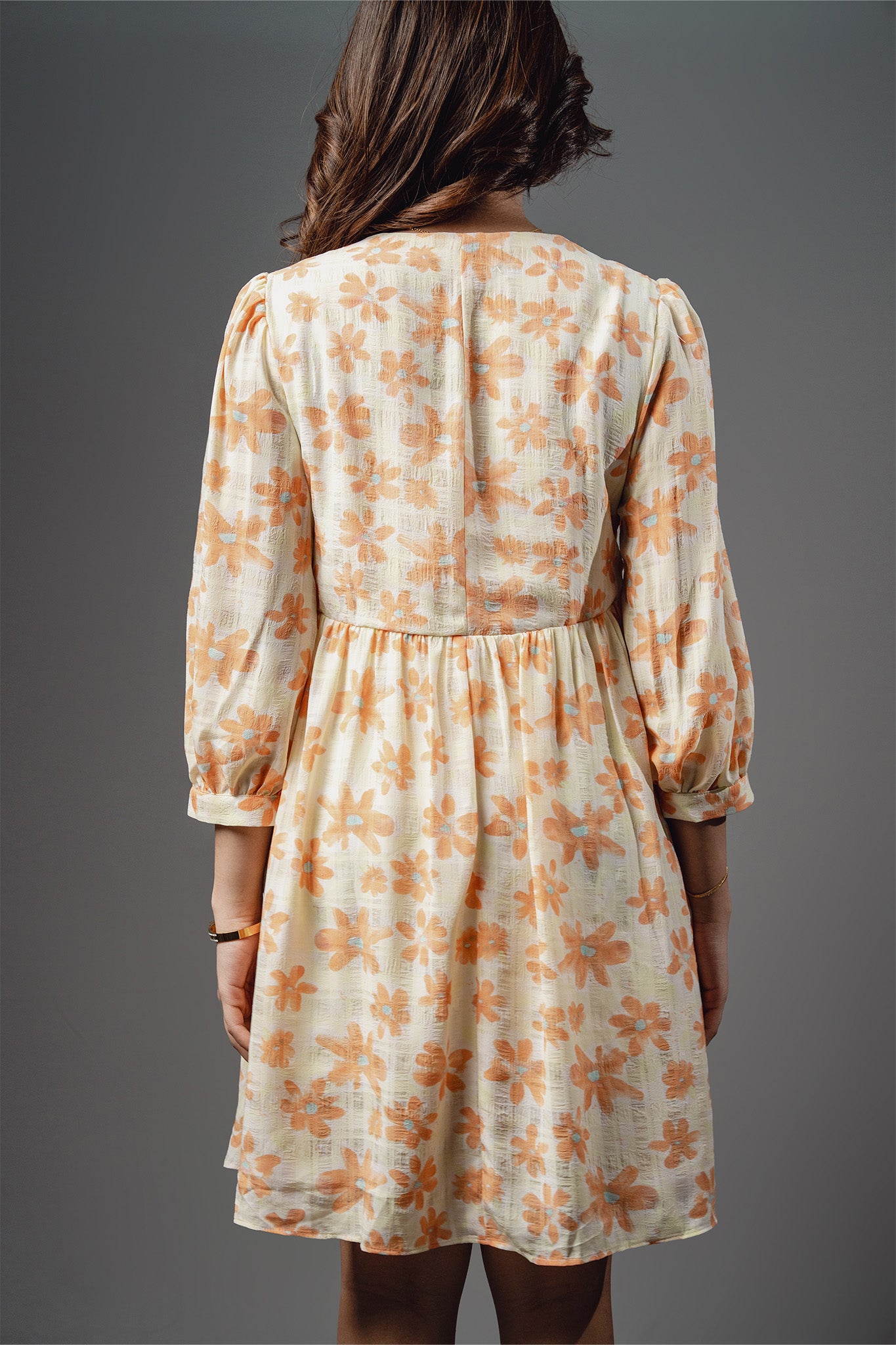 D045 | Floral Relaxed Mini Dress