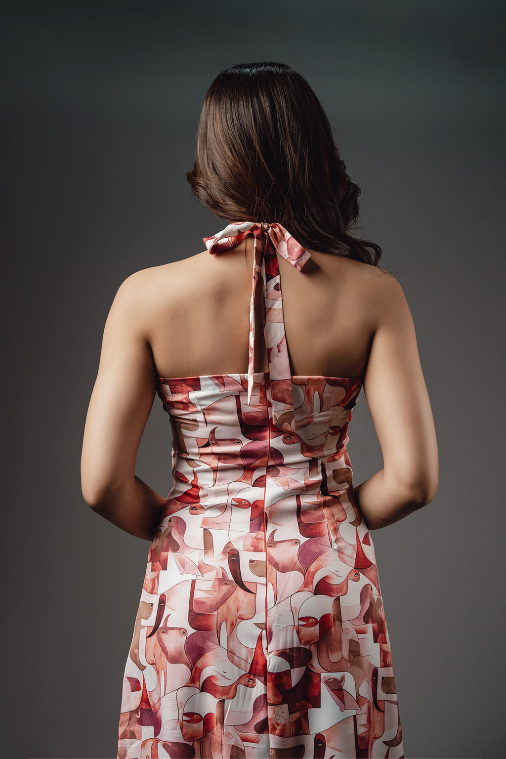 D227 | Surplice Wrap Maxi Dress