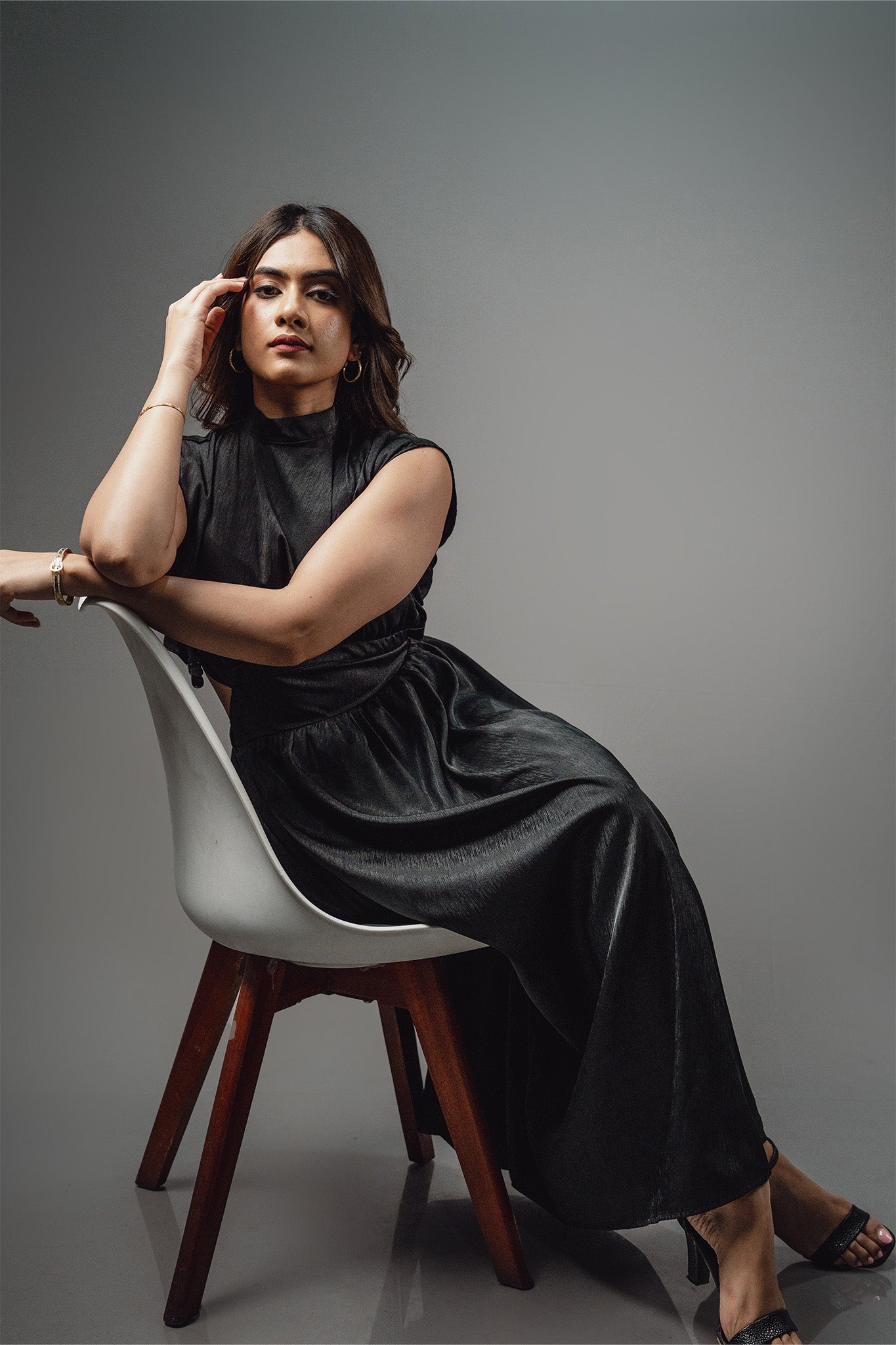 D072 | Front Merge Dress