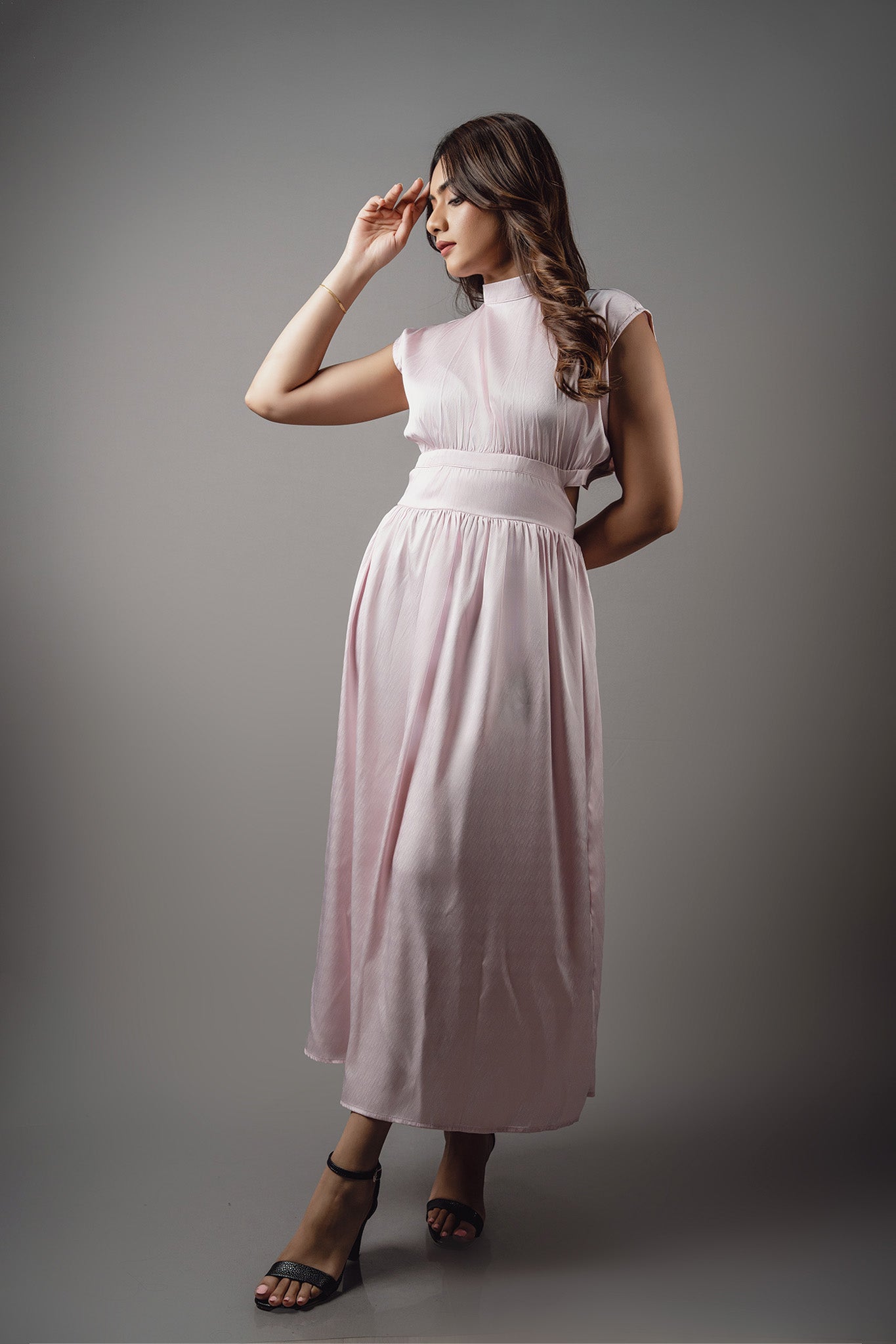 D072 | Front Merge Dress