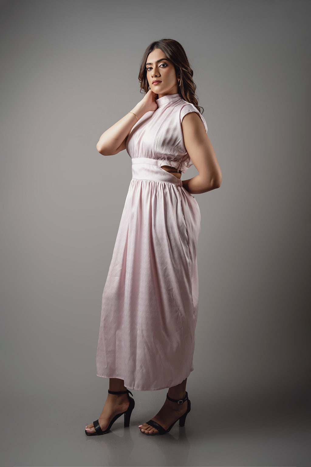 D072 | Front Merge Dress
