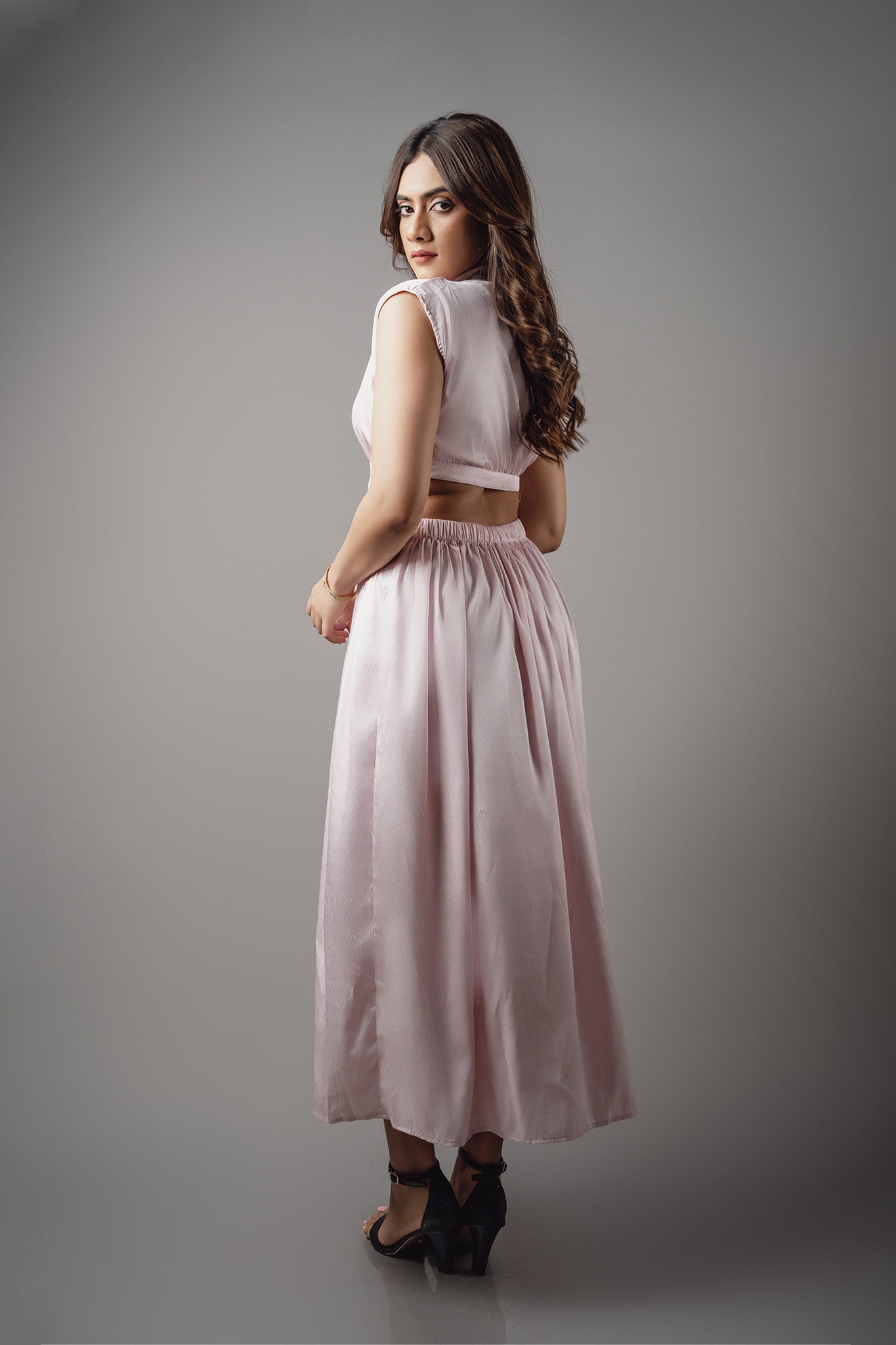 D072 | Front Merge Dress