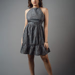 D223 l Noor Halter Mini Dress - Image 4