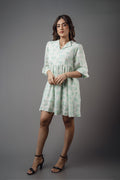 D045 | Floral Relaxed Mini Dress