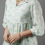 D045 l Floral Relaxed Mini Dress - Image 2