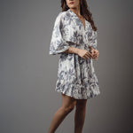 D053 l Front Tied Mini Dress - Image 4