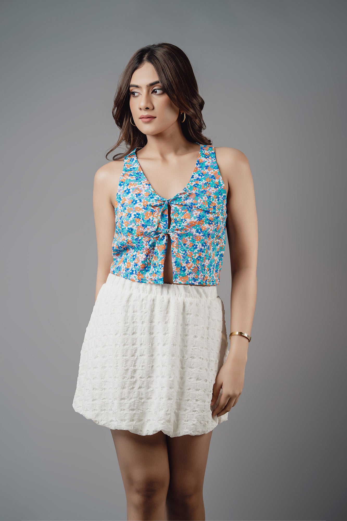 T234 l Heat Wave Halter Top