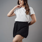 SK226 l Covel Mini Bubble Skirt - Image 1