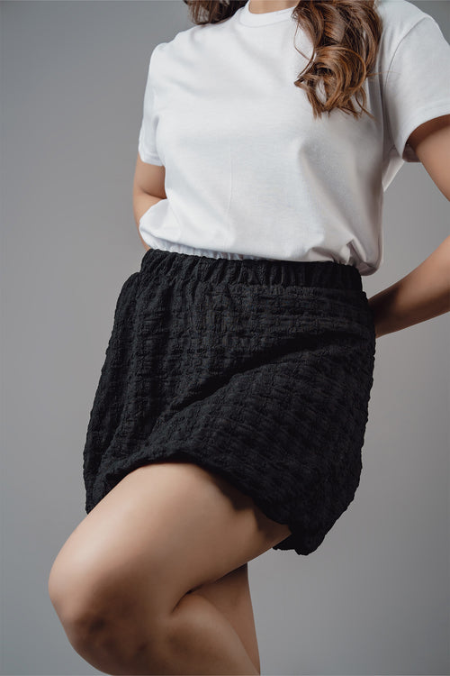 SK226 | Covel Mini Bubble Skirt