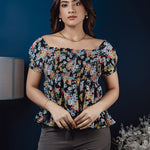 T145 | Selena Smock Top - Image 1