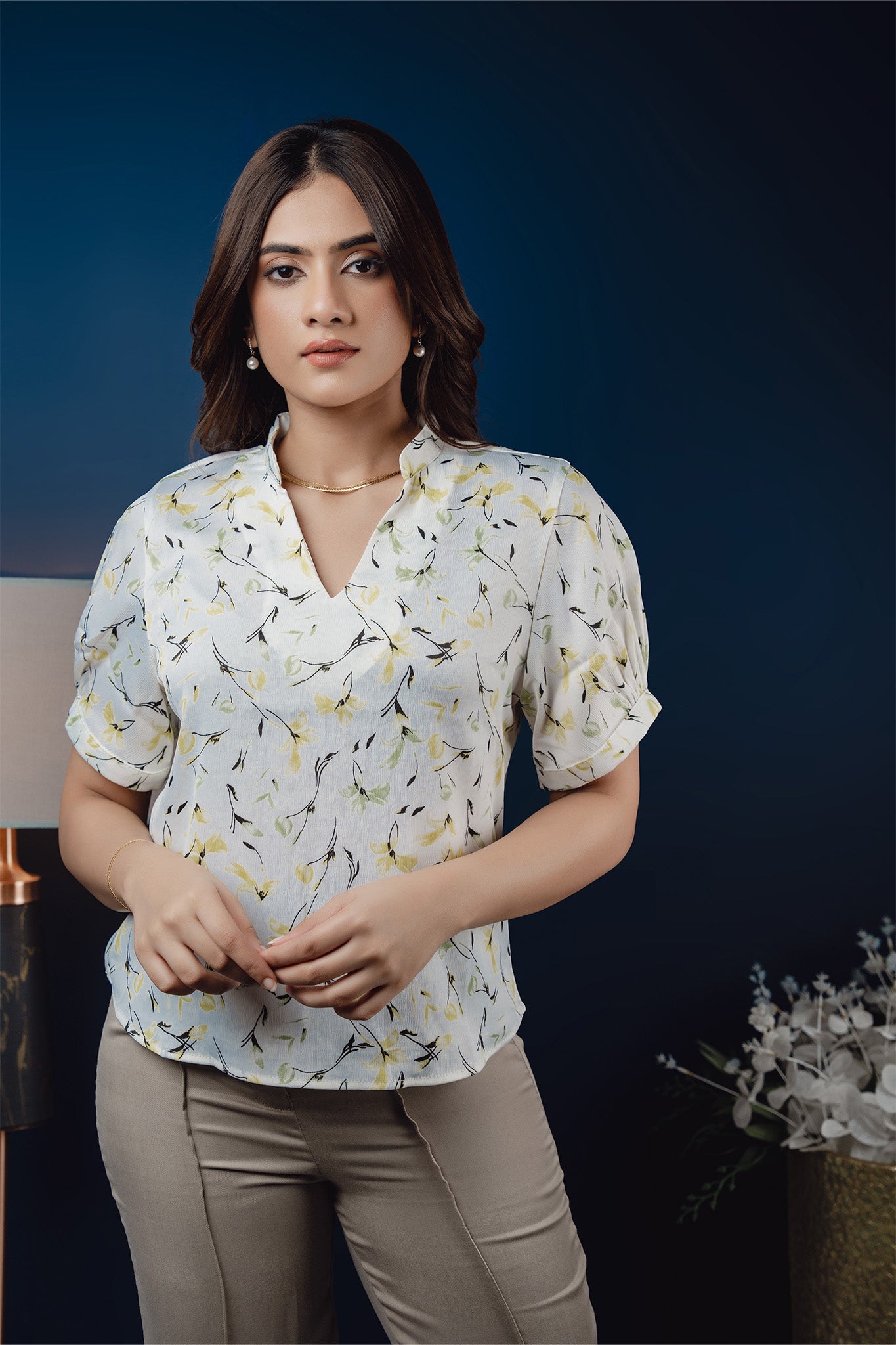 T136 | Lopez Printed Top