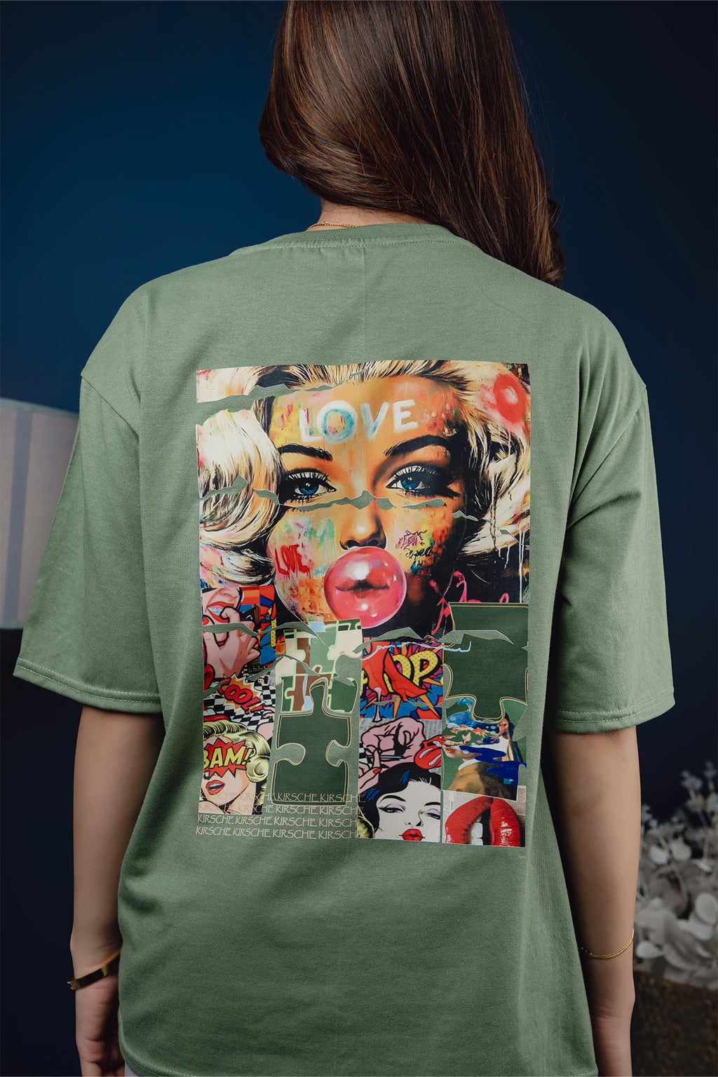 T251 | Oversize Printed T-Shirt