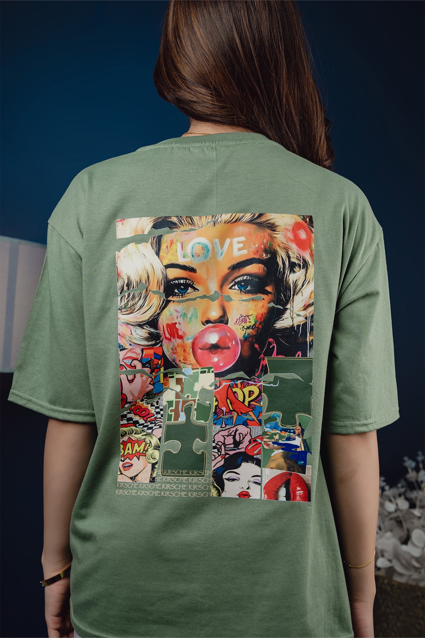 T251 | Oversize Printed T-Shirt