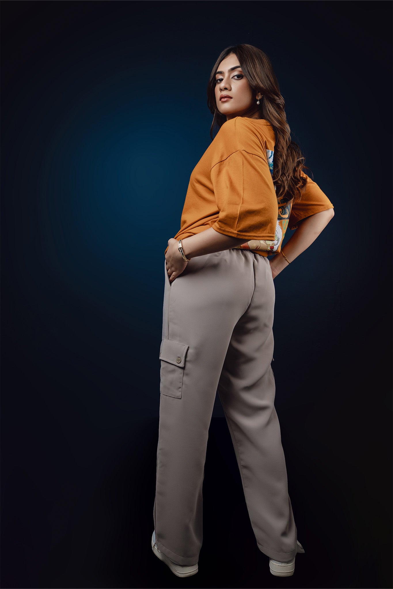 T251 | Oversize Printed T-Shirt