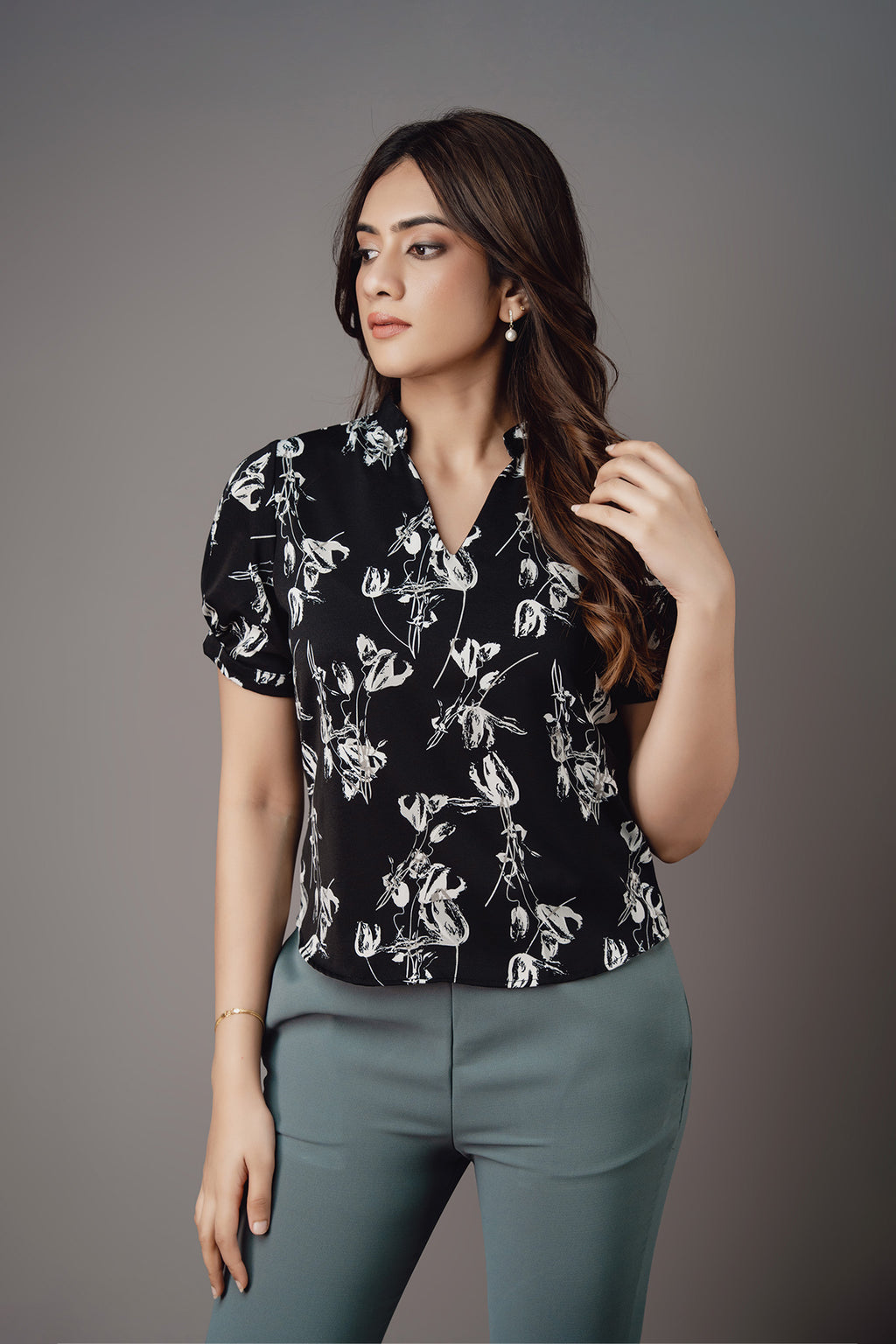 T136 | Lopez Printed Top