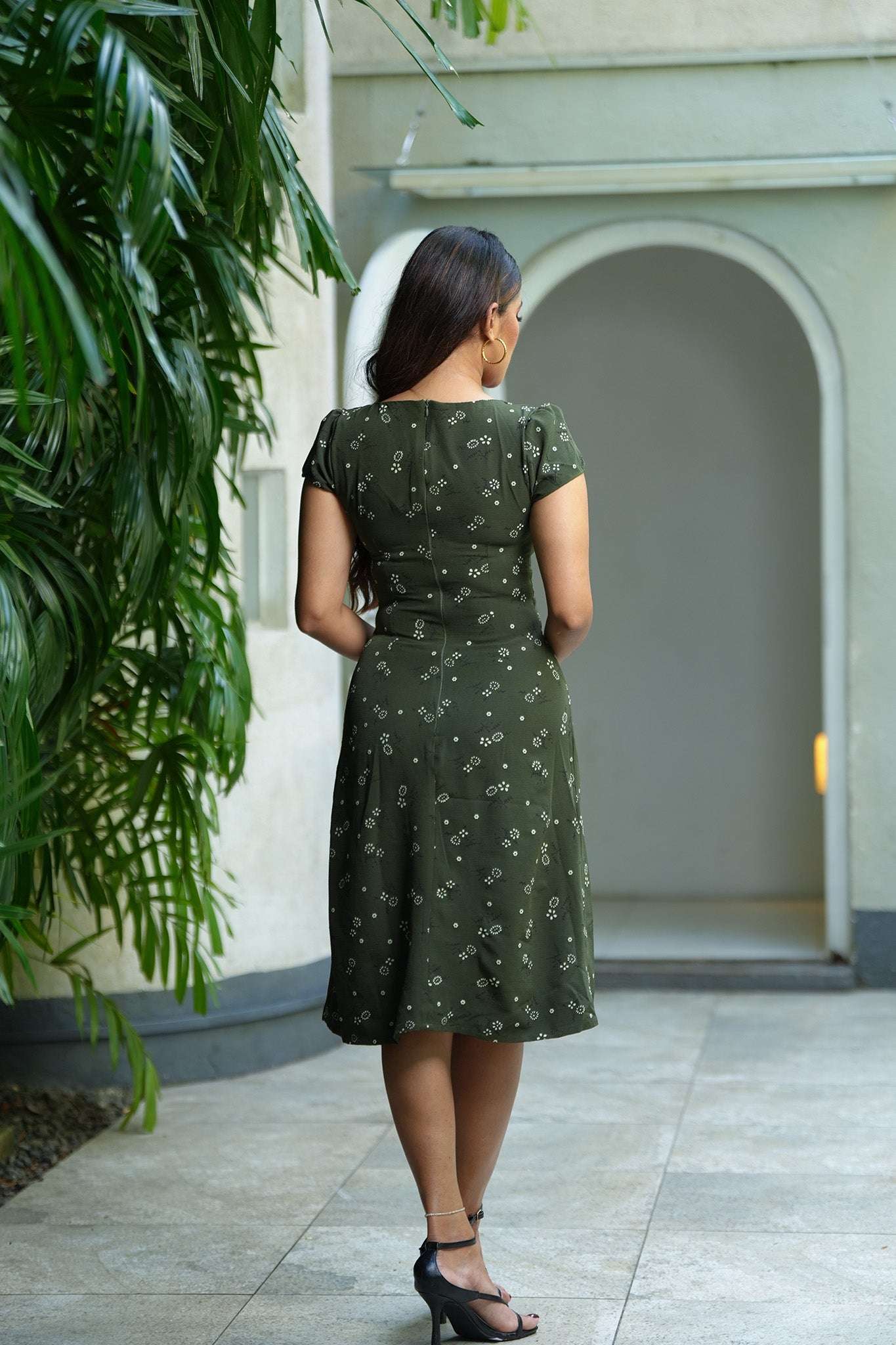 D193 l Kimona Midi Dress