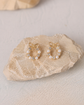 Rhinestone Bow Earring