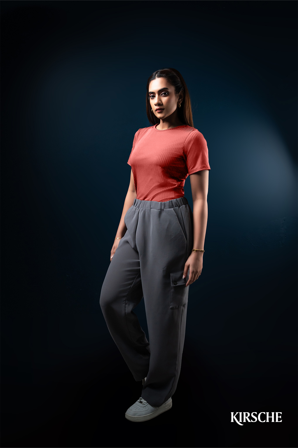 T108 | Crew Neck Crop T-Shirt